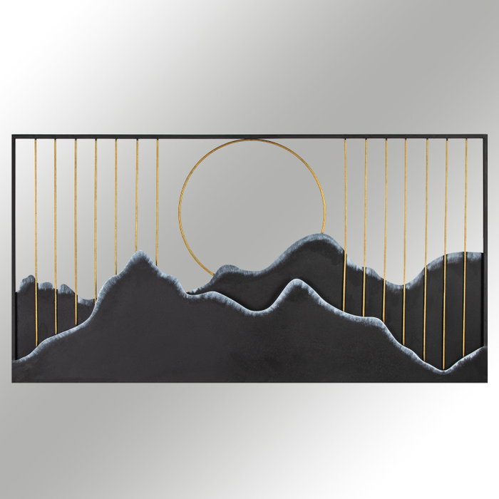 Wallity Sagarmatha - 1 Accesorio Decorativo de Metal Multicolor